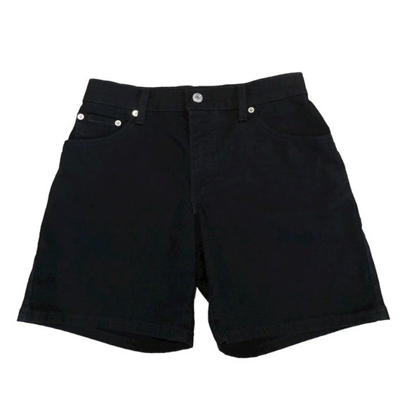 Levi's Shorts Vintage Levis Black Denim High Rise Jeans Shorts